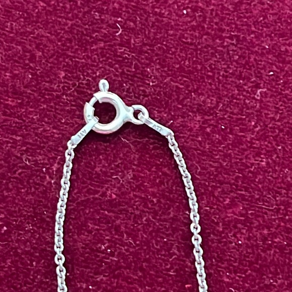 Fine gauge 16” Italian sterling necklace. - Picture 2 of 3